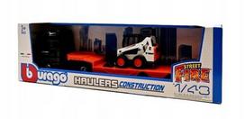 Bburago Mercedes Actros Gigaspace su Bobcat krautuvas 1:43