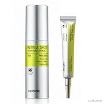 CELIMAX Stangrinamasis serumas su retinoliu Vita-A ir stangrinamasis stipriklis su retinoliu (30 ml + 15 ml)
