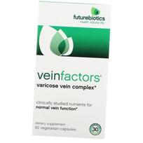Kompleksas venų tonusui palaikyti, VeinFactors, FutureBiotics (71419001) 180vcaps