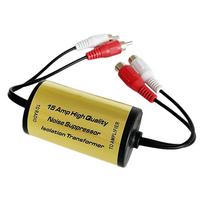 RCA Garso Triukšmo Filtras Anti-Triukšmo Žemės Kontūro Izoliatorius Triukšmo Filtro Eliminatorius Slopintuvas Žemės Kontūro Izoliatorius Automobilio Namų Stereo