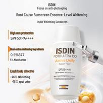 ISDIN balinamasis ir dėmes šalinantis apsauginis kremas nuo saulės SPF50+ white