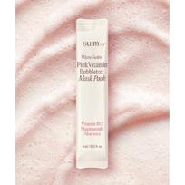 Sum37 Microactive Pink Vitamin Burbuliukų Tox Kaukė NONE