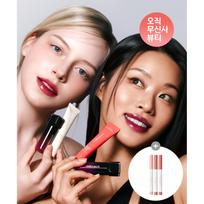 Milktouch [honey Combination Set] Black Lip Tattoo Tint+collagen Color Lip Balm  + Free Lip Pencil 01 black cherry/01 vanilla cake