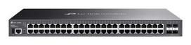 TP-LINK Omada SG5452X Managed L3 Gigabit Ethernet (10/100/1000) Network Switch, Black