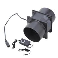 8cm Vėdinimo ventiliatorius Galingas tiesinis ištraukimo ventiliatorius 12V 5700 RPM Vėdinimo pūstuvas Vidaus oro ištraukimo ventiliatorius Dirbtuvei, Rūsiui, Palapinei 1