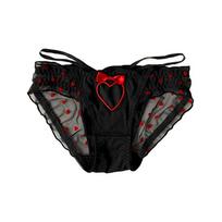 Moteriškos poros apatinis trikotažas Minkštas žemu juosmeniu kvėpuojantis boksinės kelnaitės Sexy Love Hollow Out Lovers apatinis trikotažas tinklinės nėrinių kelnaitės 3X