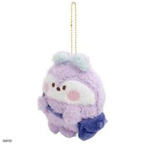 BT21 Personažų mini lėlės raktų pakabukas PONPON-ENJOY ver. CHIMMY