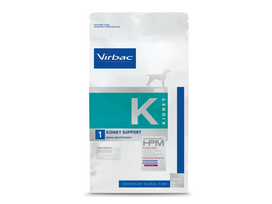 Virbac K1 HPM Veterinarinis sausas maistas šunims skirtas palaikyti inkstų funkciją 12 kg