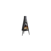 Ketinė krosnelė Invicta Tipi, antracito spalvos, 6.5 - 15 kW