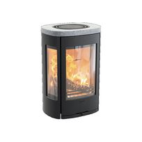 Plieninė krosnelė Nibe Contura C856W:3 Style, 3 - 7 kW