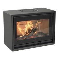 Plieninė krosnelė Nibe Contura 330G, juoda, 5 - 9 kW