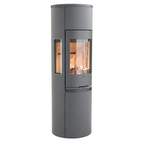 Plieninė krosnelė Nibe Contura C596:1 Style, pilka, 3 - 7 kW