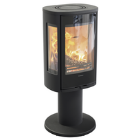 Plieninė krosnelė Nibe Contura C886G:1 Style, juoda, 3 - 7 kW 301558
