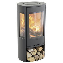 Plieninė krosnelė Nibe Contura C856:1 Style, pilka, 3 - 7 kW