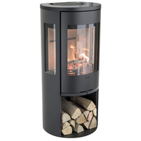 Plieninė krosnelė Nibe Contura C556:2 Style, juoda, 3 - 7 kW