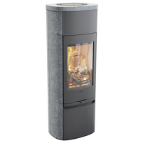 Plieninė krosnelė Nibe Contura C890T Style, pilka, 3 - 7 kW
