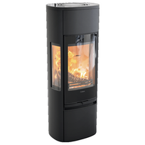 Plieninė krosnelė Nibe Contura C896G:2 Style, juoda, 3 - 7 kW