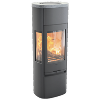 Plieninė krosnelė Nibe Contura C896:3 Style, pilka, 3 - 7 kW