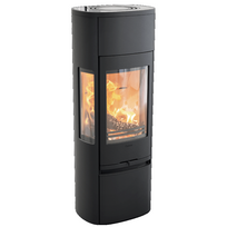 Plieninė krosnelė Nibe Contura C896:2 Style, juoda, 3 - 7 kW