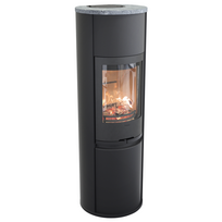 Plieninė krosnelė Nibe Contura C690:3, juoda, 3 - 9 kW