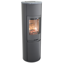 Plieninė krosnelė Nibe Contura C690:3, pilka, 3 - 9 kW