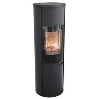 Plieninė krosnelė Nibe Contura C690G:1, juoda, 3 - 9 kW