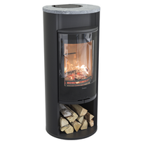 Plieninė krosnelė Nibe Contura C610:3 G Style, juoda, 3 - 9 kW