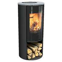 Plieninė krosnelė Nibe Contura C510:3 G Style, juoda, 3 - 7 kW