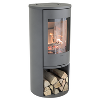 Plieninė krosnelė Nibe Contura C510:1 Style, pilka, 3 - 7 kW