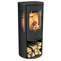 Plieninė krosnelė Nibe Contura 556:1 Style, juoda, 3 - 7 kW