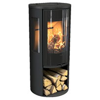 Plieninė krosnelė Nibe Contura 556:1G Style, juoda, 3 - 7 kW