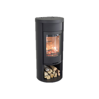 Plieninė krosnelė Nibe Contura C620:2, juoda, 3 - 9 kW