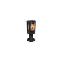 Plieninė krosnelė Nibe Contura C586:1 G Style, juoda, 3 - 7 kW