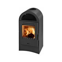 Plieninė krosnelė Thorma Basel II, juoda, 3.5 - 10.5 kW