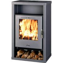 Plieninė krosnelė Thorma Horby, pilka, 3.5 - 10.5 kW