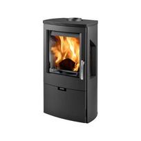 Plieninė krosnelė Thorma Wikantica, juoda, 4 - 12 kW