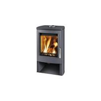Plieninė krosnelė Thorma Alvesta II, juoda, 4 - 12 kW