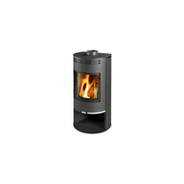 Plieninė krosnelė Thorma Zaragoza, pilka, 2.5 - 7.5 kW, Pilkos spalvos