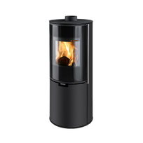 Plieninė krosnelė Thorma Zaragoza Plus, juoda, 3 - 7 kW