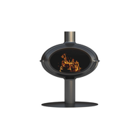 Ketinė krosnelė Invicta Brio, su kojele, 7 kW