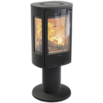 Plieninė krosnelė Nibe Contura C886G:1 Style, juoda, 3 - 7 kW 301598