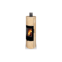 Plieninė krosnelė Romotop Soria N 04, su apdaila, 7.2 kW
