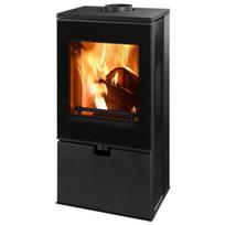 Plieninė krosnelė Thorma Wiesbaden, juoda, 4 - 12 kW