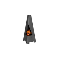 Plieninė lauko krosnelė Victoria fire pit Faiko 4
