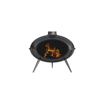 Ketinė krosnelė Invicta Brio, su kojelėmis, 7 kW