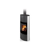 Plieninė krosnelė Romotop Ovalis G 01A, su keramika, 8 kW
