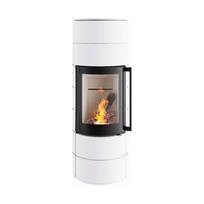 Plieninė krosnelė Spartherm Ambiente A3 RLU, 4.5 - 7.7 kW, Baltos spalvos