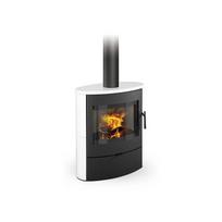 Plieninė krosnelė Romotop Navia 01, keramikos apdaila, 6 kW