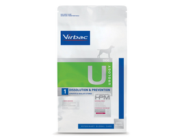 Virbac U1 HPM Veterinarinis sausas maistas šunims skirtas struvito akmenims tirpdyti 3 kg