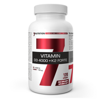 7Nutrition Vitamin D3 4000 + K2 Forte 120 softgels